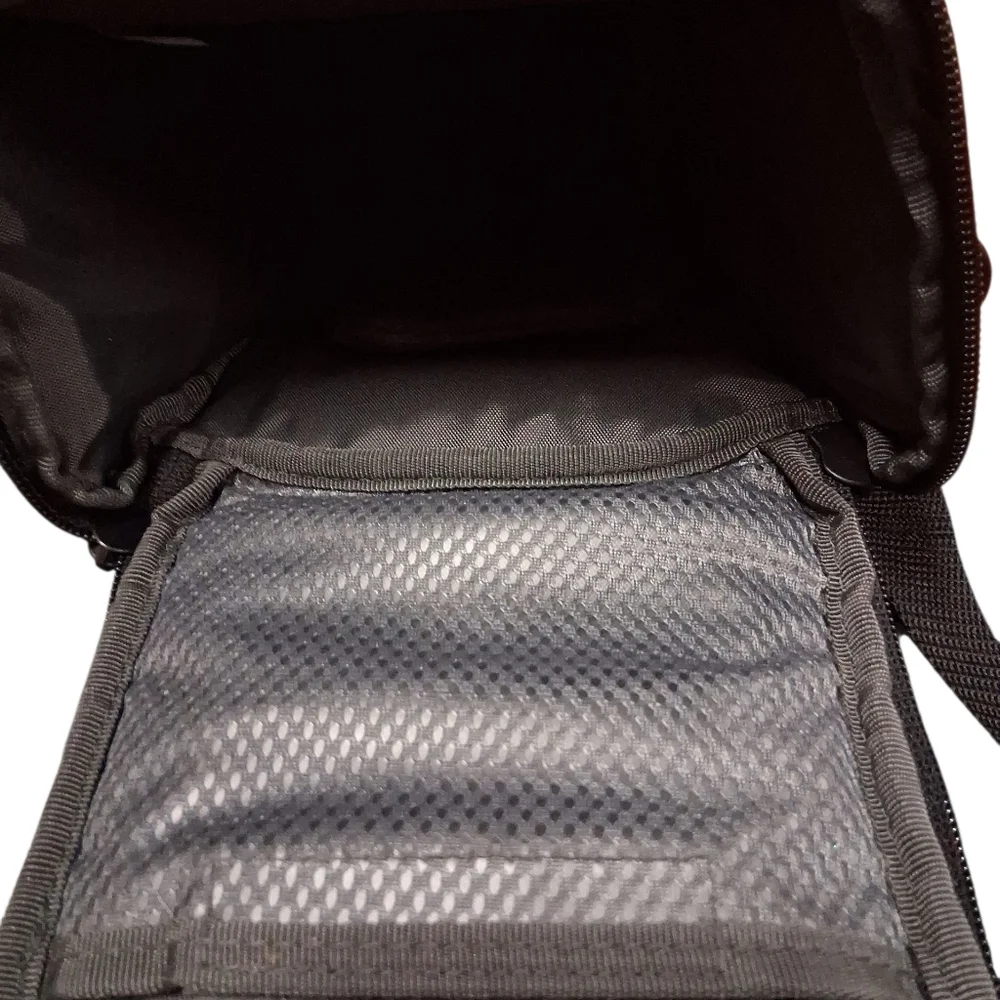 Case Logic Black and Gray Camera Bag with Orange Accents